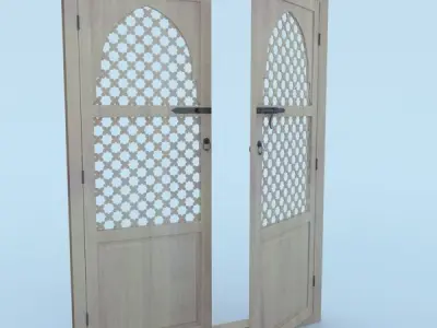 Moroccan Door 3D model