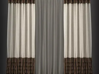 Curtain 3D model 95 3D model