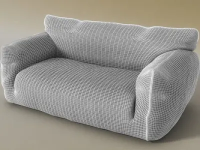  Nuvola 10 Sofa 3D model