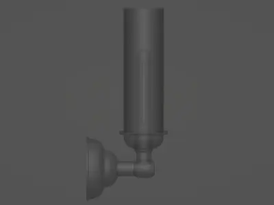 Vintage wall lamp Free 3D model