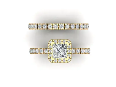 Jewelry ring 398 3D print model