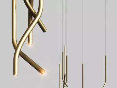 Libra pendant lights 3D model