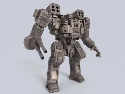 Advance Mech collection 3D Model Pack
