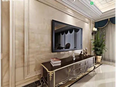 Photorealistic Interior Bedroom Scene In File 3D model 3D model