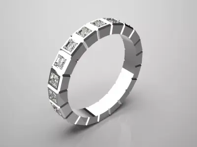 jewelry gold ring rr0033 3D print model