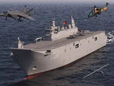  Aircraft Carrier TCG Anadolu L400 