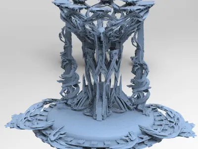 Isle of Avalon Tower 2 3D model