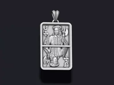 playing card Jack  pendants light pack
