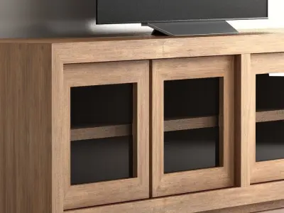Restoration Hardware Media Console 3D model