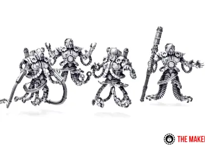 Dark Techno Electrofanatics 3D print model