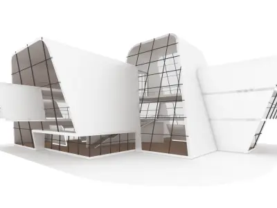 VR art Gallery 5 3D model