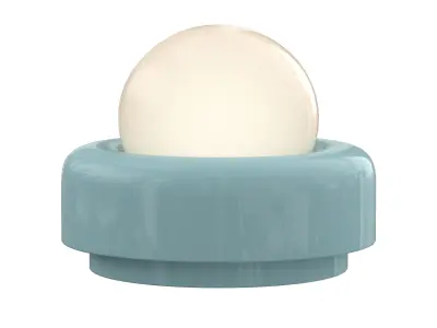 Nelly Table Light Low Mist 3D model