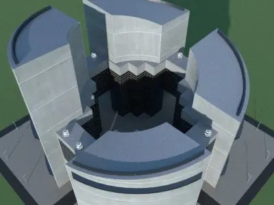SpiderWare City Block 3D model order