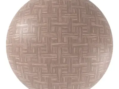 Parquet - Laminate - Wooden floor 4 in 1 3D model