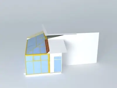 Winter garden by Alreyn Free 3D model