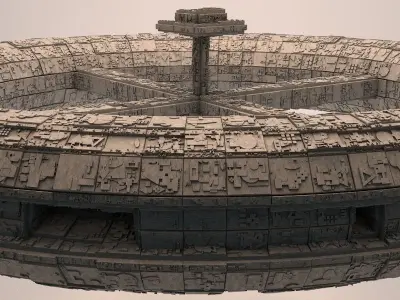 Space Station - The Ring 3D model