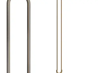 ZUMRA APLIQA METAL LED FLOOR LAMP 3D model