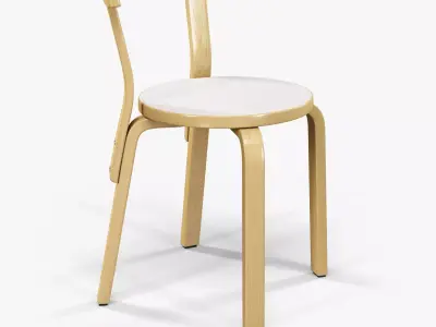 Artek 68 chair 3D model