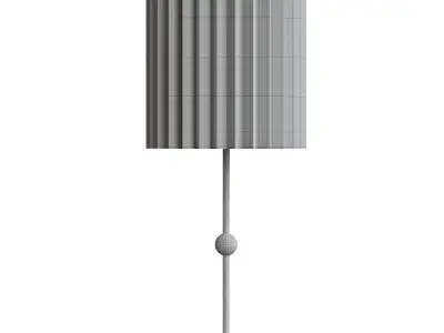  Marceau Boule Polished Brass Table Lamp 3D model