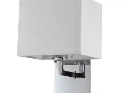 Raveena Chrome Armed Sconce Free 3D model