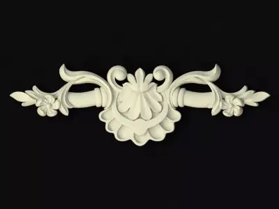 dekor ornament 3D model 88