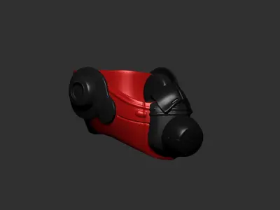 helmet high poly sculpt 3d printable  3D model