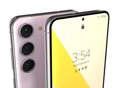 Samsung Galaxy S23 Plus Full Colors 3D model