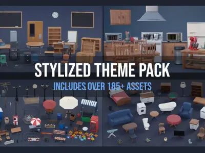 Stylized Asset Packs - Complete Collection
