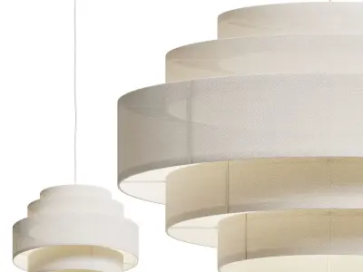 Ellos Home Ceiling Lamps Miguel Two Size 3D model
