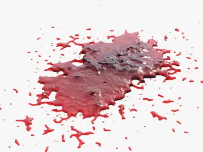 Blood Stain Free 3D model