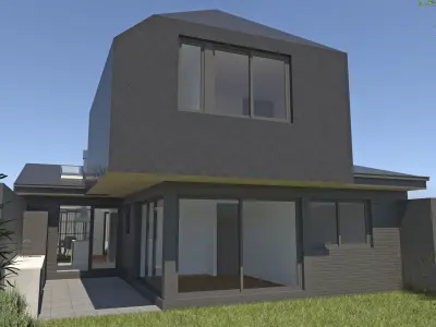 VT House Low-poly 3D model