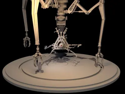 Fabrication Machine from the film 9  3D model