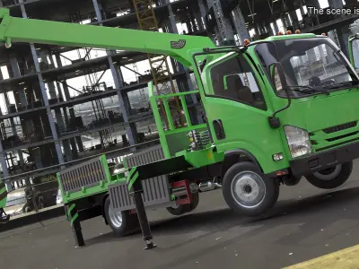  Truck Crane Manipulator Vehicle 