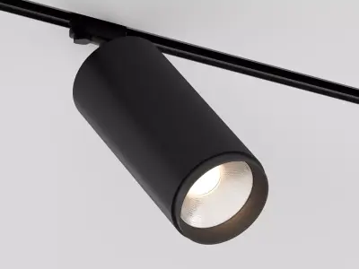 Track light HOKASU Tube Zoom TR4 Free 3D model