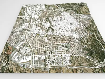 Cityscape Terrasa Spain 3D model