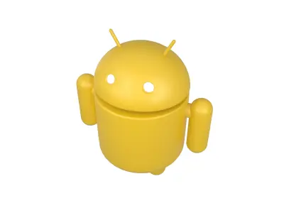 Android Robot v1 004 Free low-poly 3D model