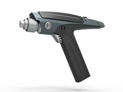 Phaser from Star Trek Strange New Worlds TV series 3D print model