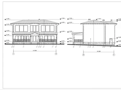 modern house 3D model
