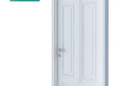 Room Door Type 3 3D print model