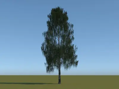 18 Trees Free low-poly 3D model