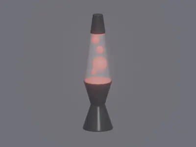 Lava Lamp 3D model