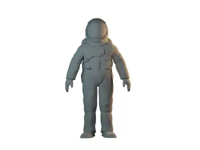 Astronaut space suit 3D model