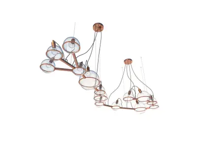Chandelier Scorpio SKU 20900 Free 3D model