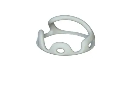 SciFi Cube Object No 45891 Low Poly Shape Low-poly 3D model