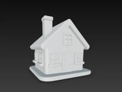 Mini House v1 3D print model