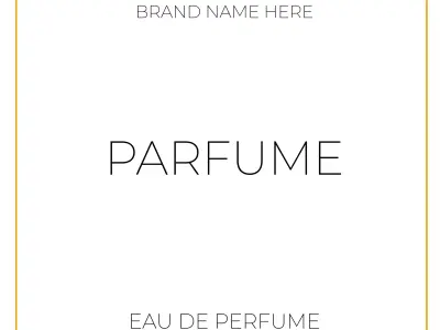 parfume 3D modeling and lighting set 3D model 3D model
