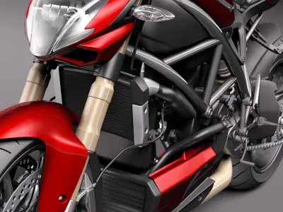 Ducati StreetFighter 2011 3D model