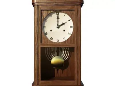 Wall Clock 3D model