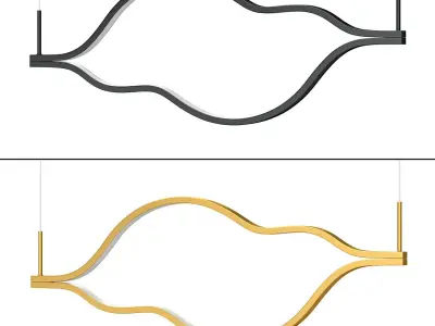 Knik light linn 3D model