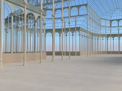 Cristal Palace 3D model